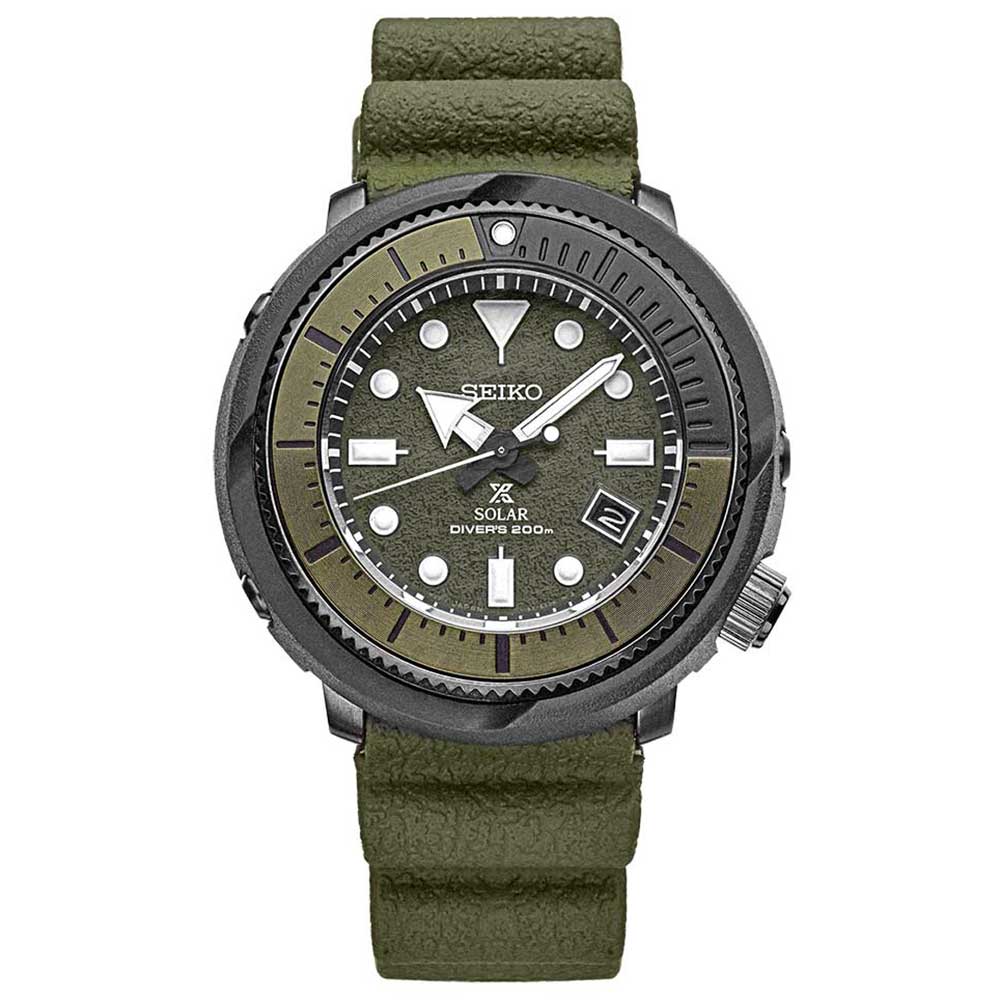 Orologio Seiko Prospex Tuna Street solare SNE535P1 verde-2b Gioielli