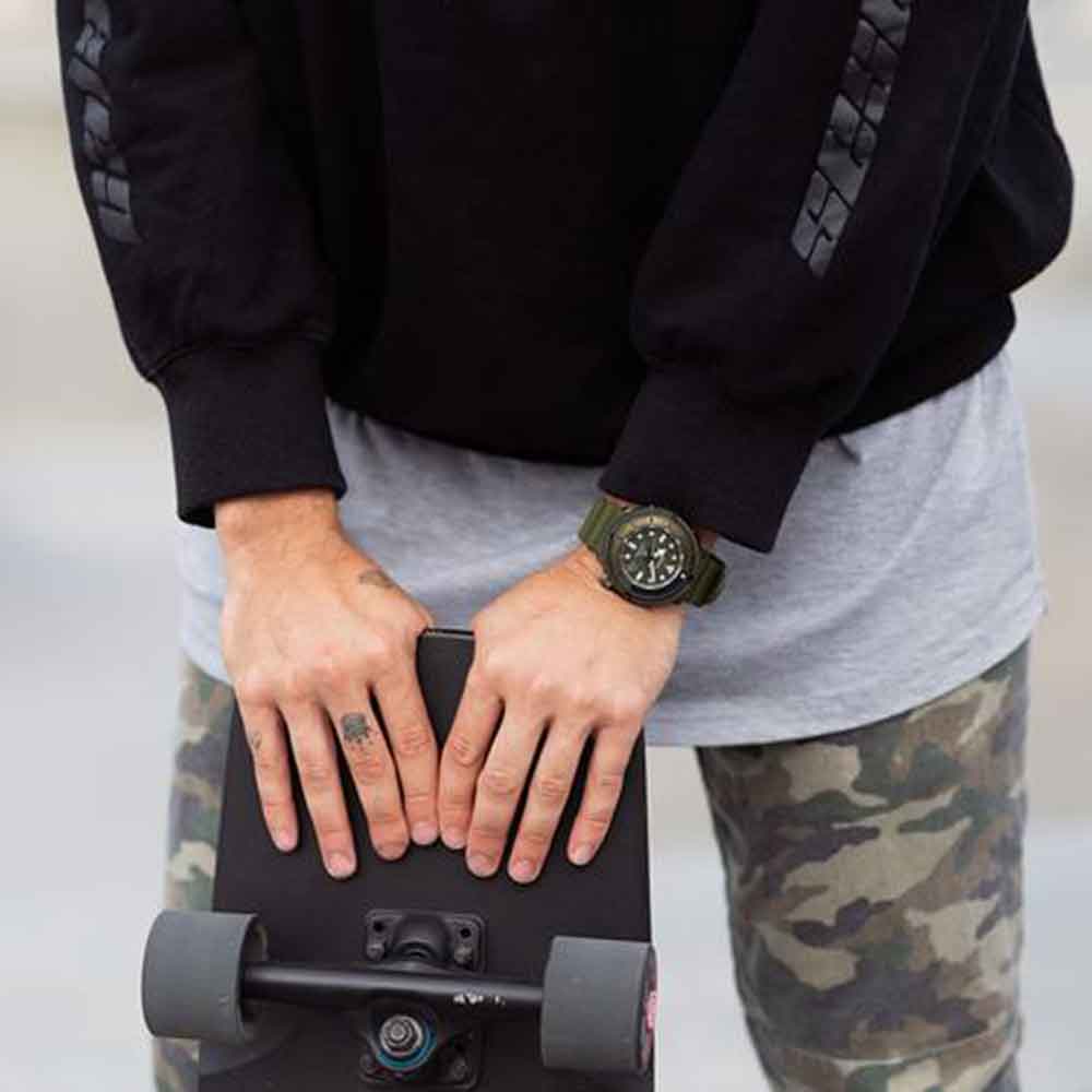 Orologio Seiko Prospex Tuna Street solare SNE535P1 verde-2b Gioielli