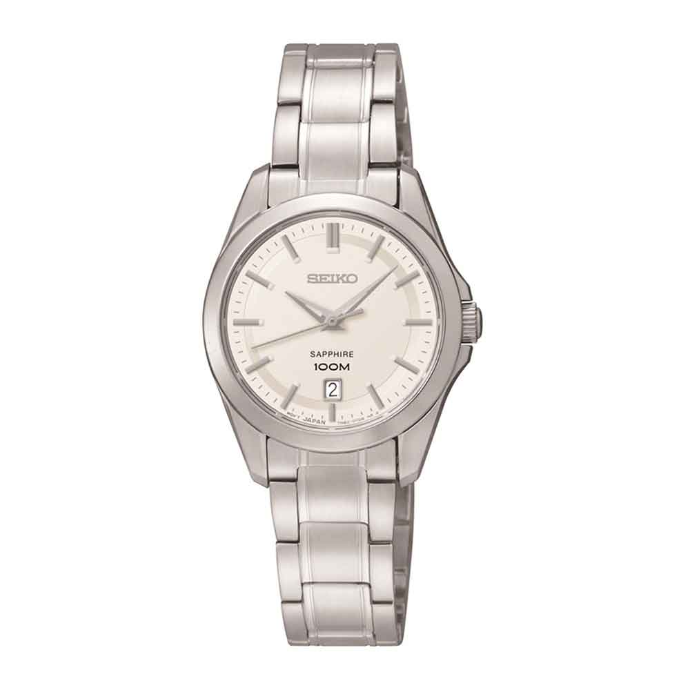 Orologio Seiko Classic donna zaffiro quarzo acciaio SXDF55P1-2b Gioielli