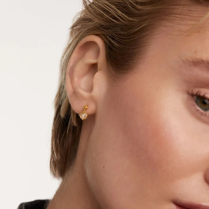 Mono orecchino PdPaola PG01-709-U Kimi quarzo rutilato argento donna-2b Gioielli