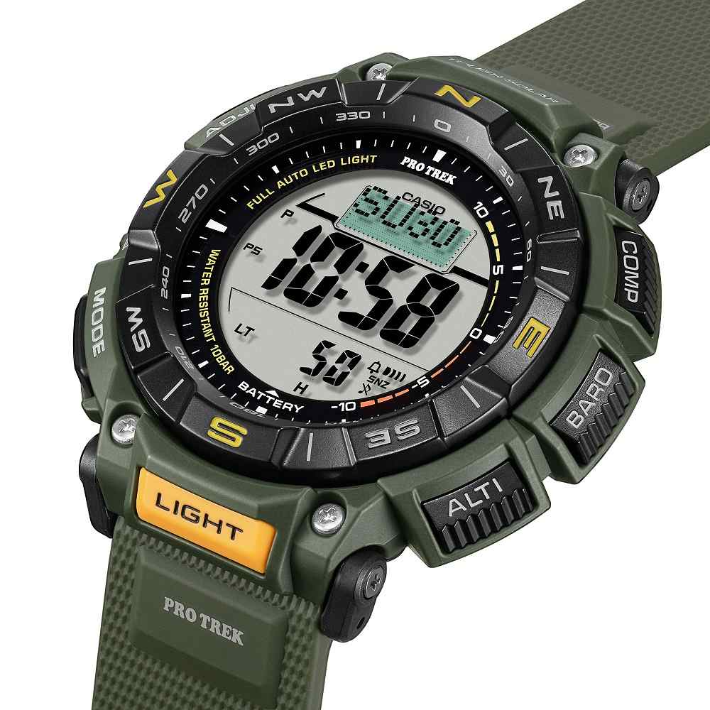 Orologio Casio Pro Trek PRG-340-3ER uomo 51 mm-2b Gioielli