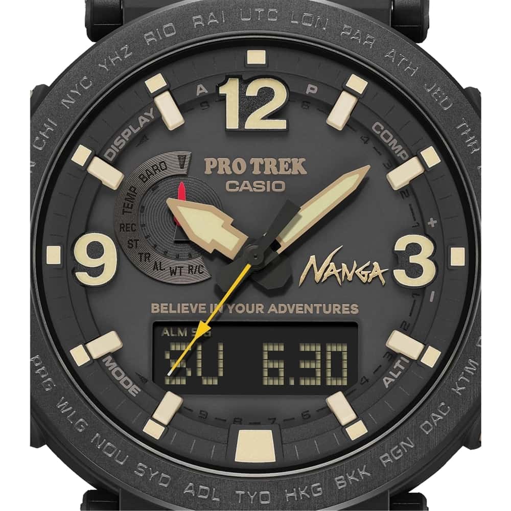 Orologio Casio Pro Trek PRW-6630NA-1A3ER NANGA uomo ecologico Limited Edition-2b Gioielli
