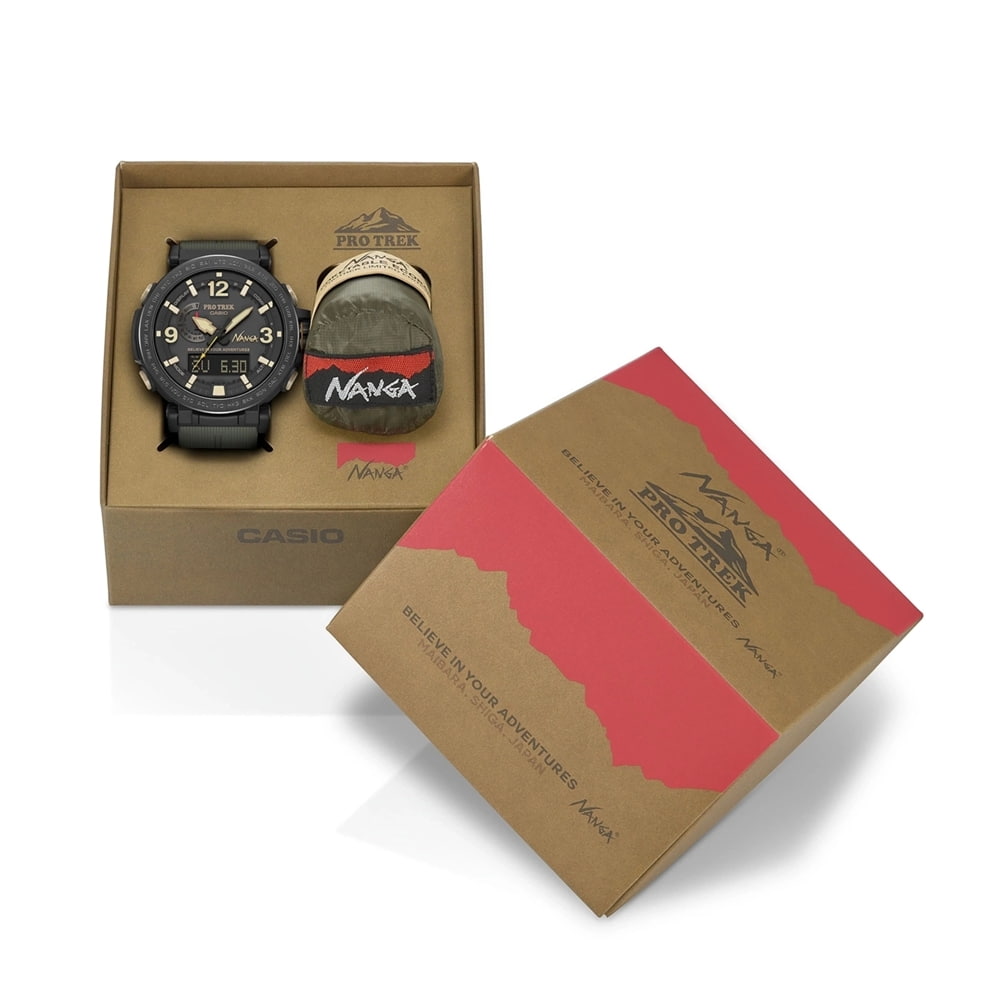 Orologio Casio Pro Trek PRW-6630NA-1A3ER NANGA uomo ecologico Limited Edition-2b Gioielli