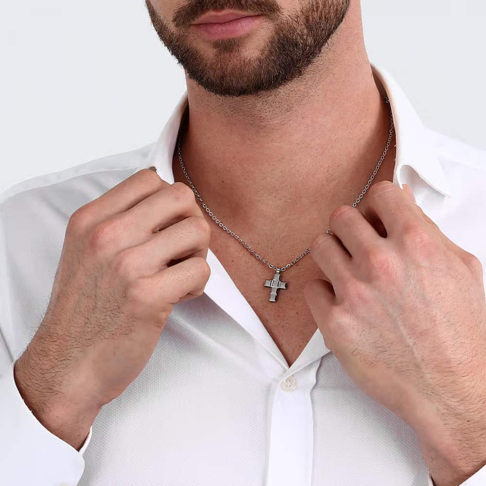 Collana Morellato Motown SALS77 uomo-2b Gioielli