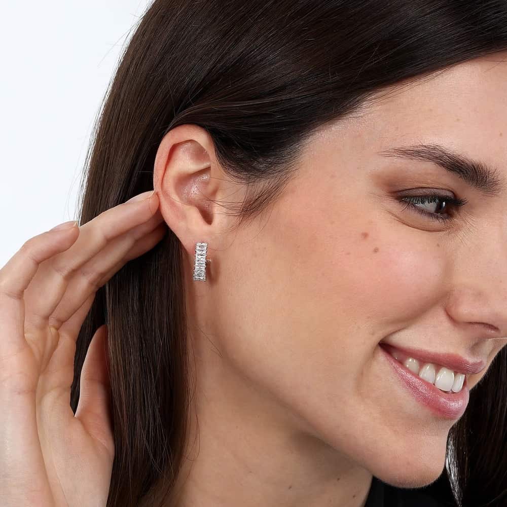 Orecchini Morellato Baguette SAVP06 argento donna-2b Gioielli