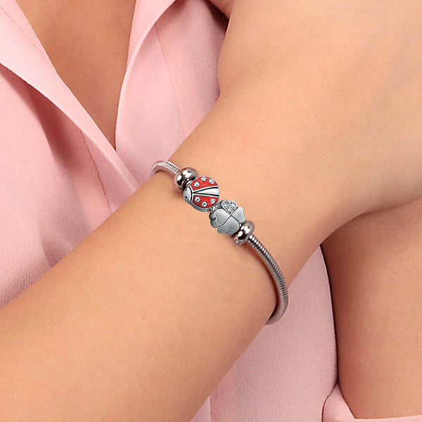Morellato Bracciale Donna, Collezione DROPS, in Acciaio, Cristalli - SCZ1112