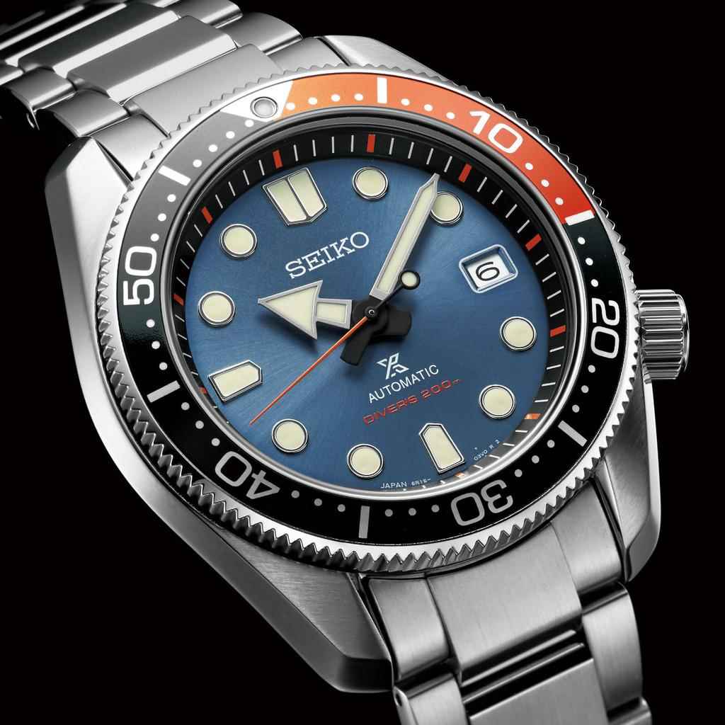 Orologio Seiko Prospex Diver Twilight Blue SPB097J1 automatico con cinturino di ricambio Limited Edition-2b Gioielli
