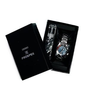 Orologio Seiko Prospex Diver Twilight Blue SPB097J1 automatico con cinturino di ricambio Limited Edition-2b Gioielli