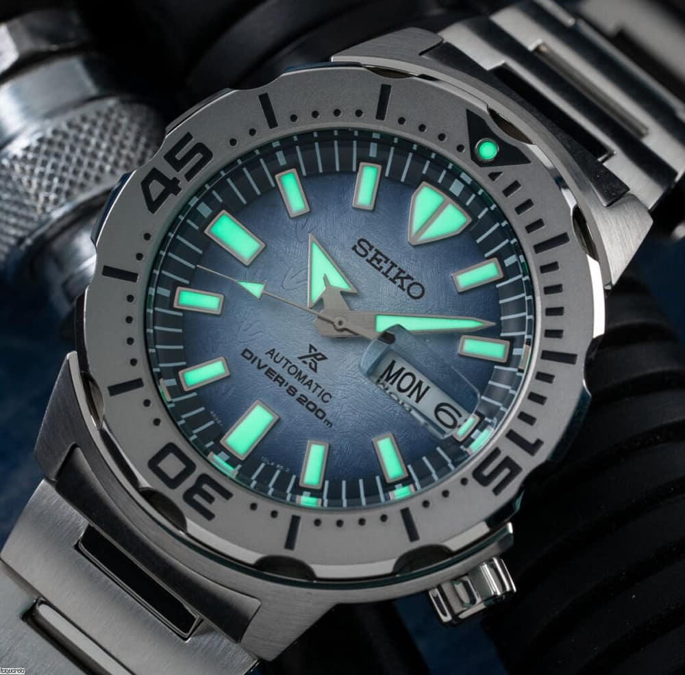 Orologio Seiko Prospex Monster SRPG57K1 Save the Ocean automatico uomo-2b Gioielli