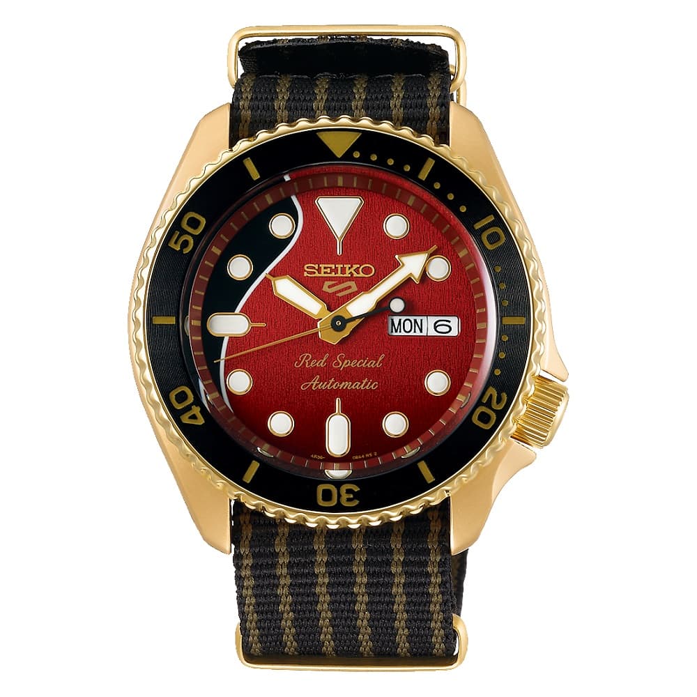 Orologio Seiko 5 Sport SRPH80K1 Brian May Red Special II Limited Edition-2b Gioielli