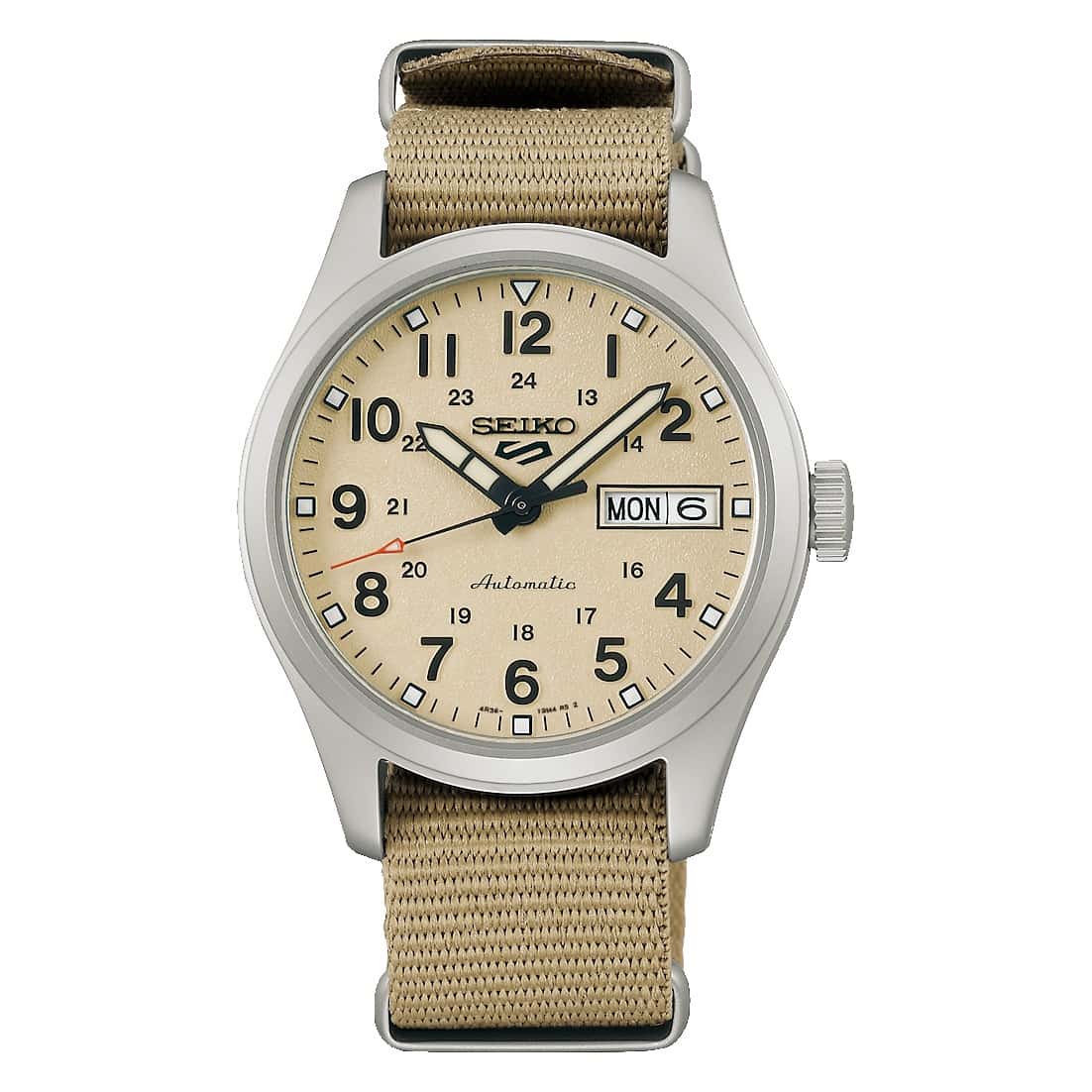 Orologio Seiko 5 Sport SRPJ83K1 Metal Midfield automatico uomo-2b Gioielli