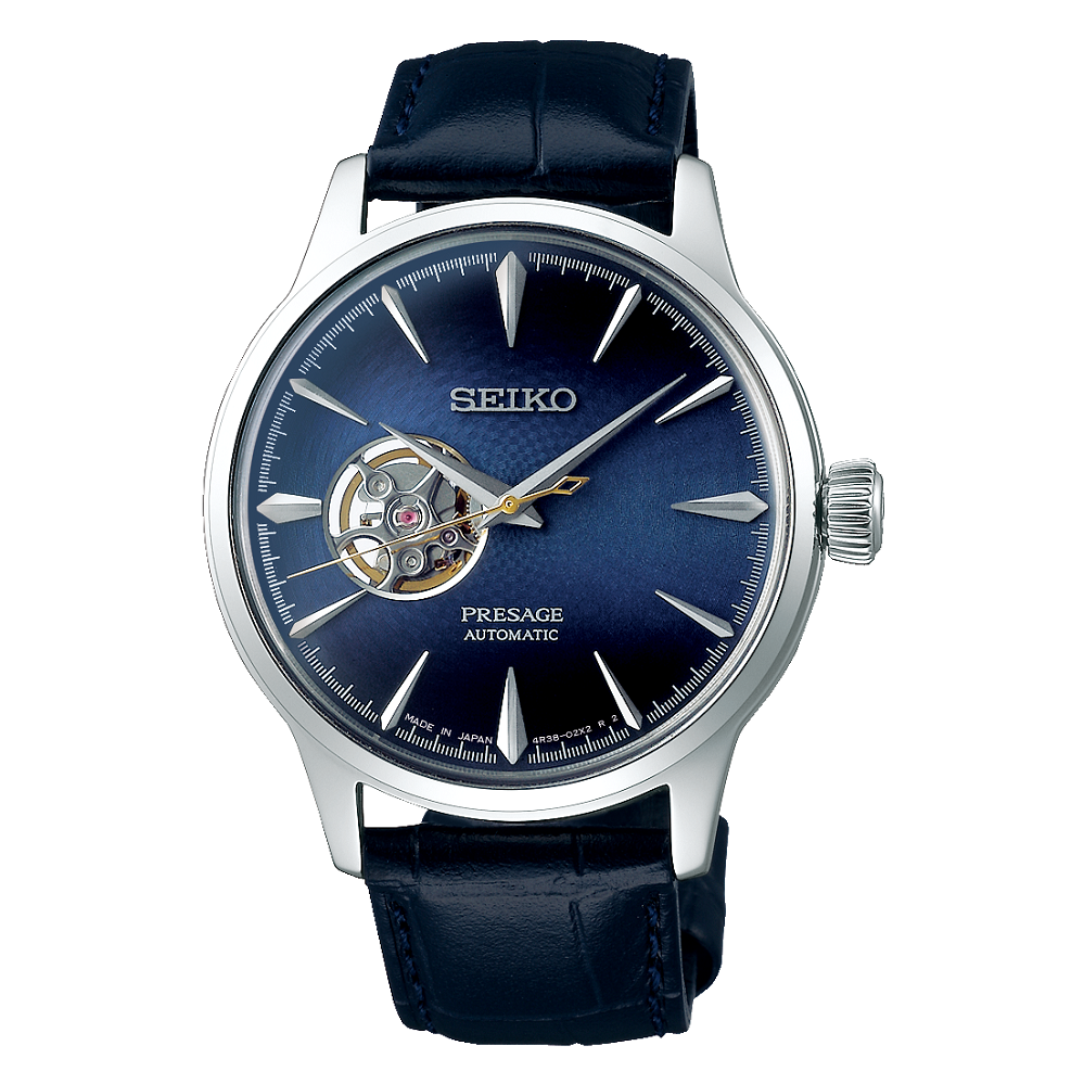 Orologio Seiko Presage Cocktail Blue Moon SSA405J1 automatico uomo 40 mm-2b Gioielli