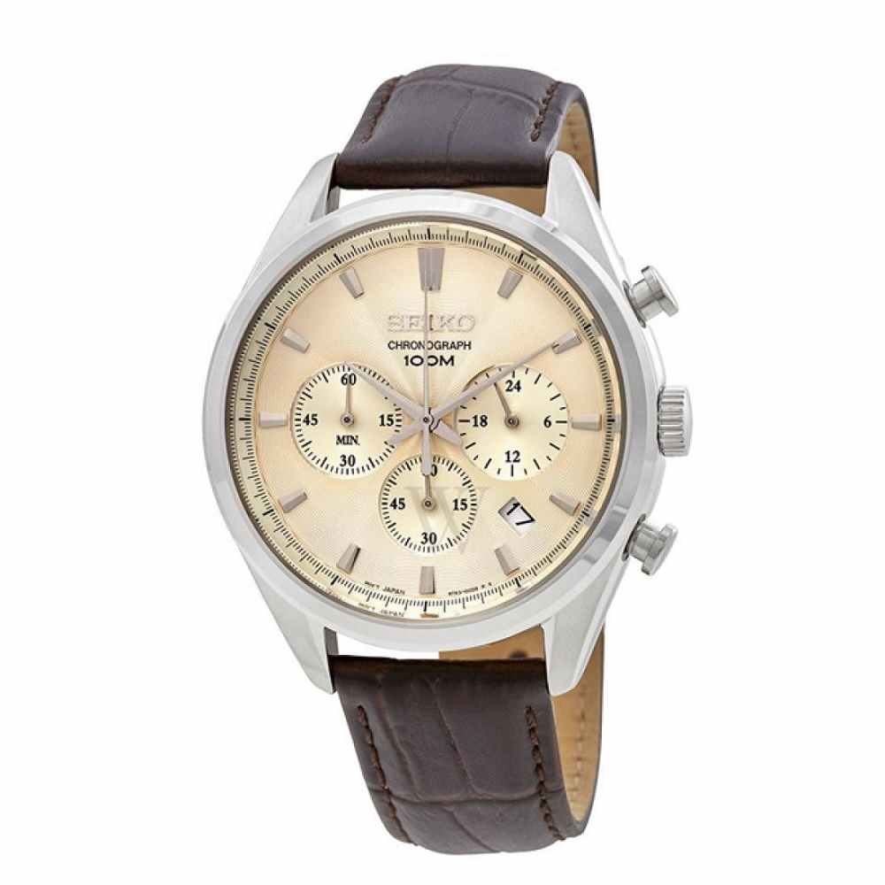 Orologio Seiko Classic cronografo quarzo acciaio SSB293P1-2b Gioielli