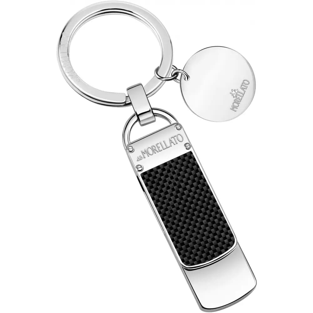 Portachiavi Morellato SU2706 carbonio usb 32 Gb uomo-2b Gioielli