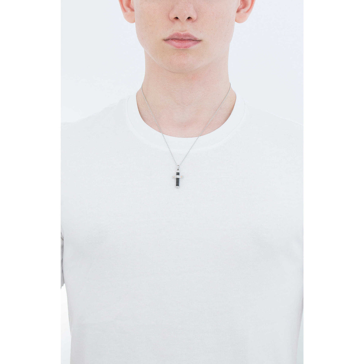 Collana Sector Spirit SZQ15 uomo croce-2b Gioielli