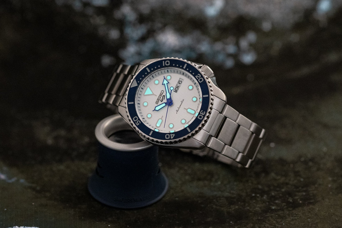 Orologio Seiko Serie 5 Sports SRPG47K1 140° Anniversario Limited Edition-2b Gioielli