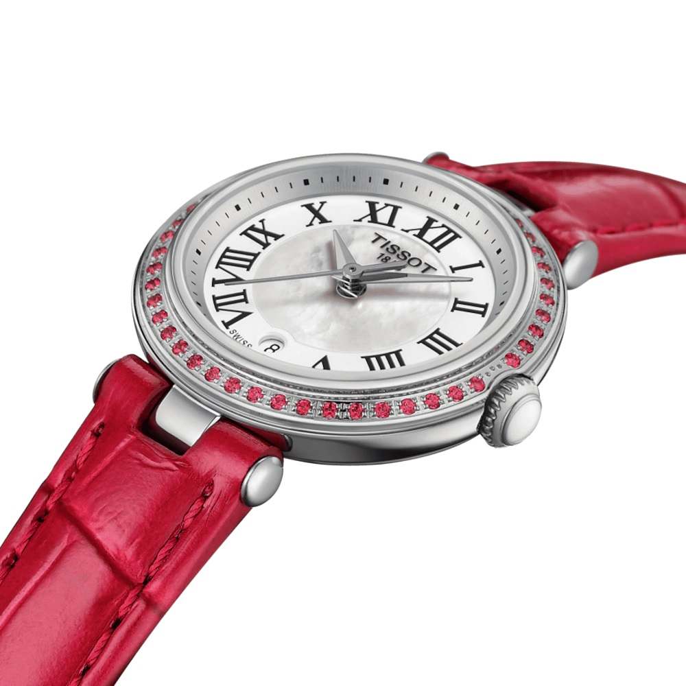 Orologio Tissot Bellissima T126.010.66.113.00 donna 26 mm con topazi 2b Gioielli