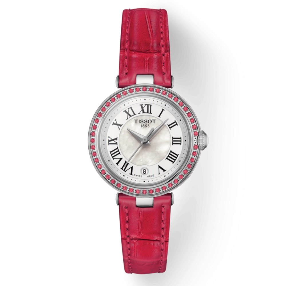 Orologio Tissot Bellissima T126.010.66.113.00 donna 26 mm con topazi-2b Gioielli