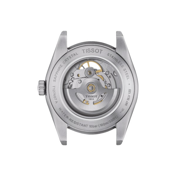 Orologio Tissot Gentleman T127.407.11.041.01 PowerMatic 80 Open Heart automatico uomo 40 mm-2b Gioielli