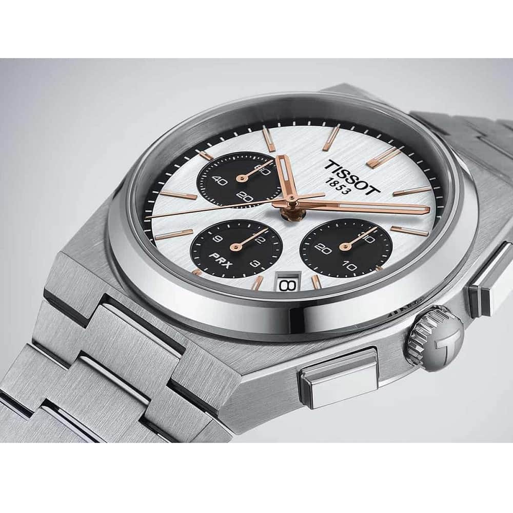 Orologio Tissot PRX T137.427.11.011.00 cronografo automatico uomo 42 mm-2b Gioielli