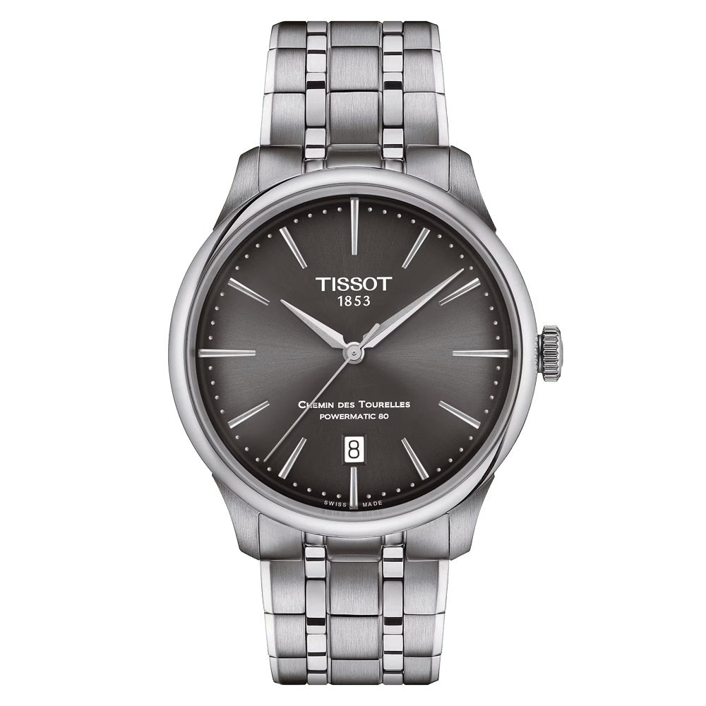 Orologio Tissot Chemin De Tourelles T139.807.11.061.00 automatico uomo 42 mm-2b Gioielli
