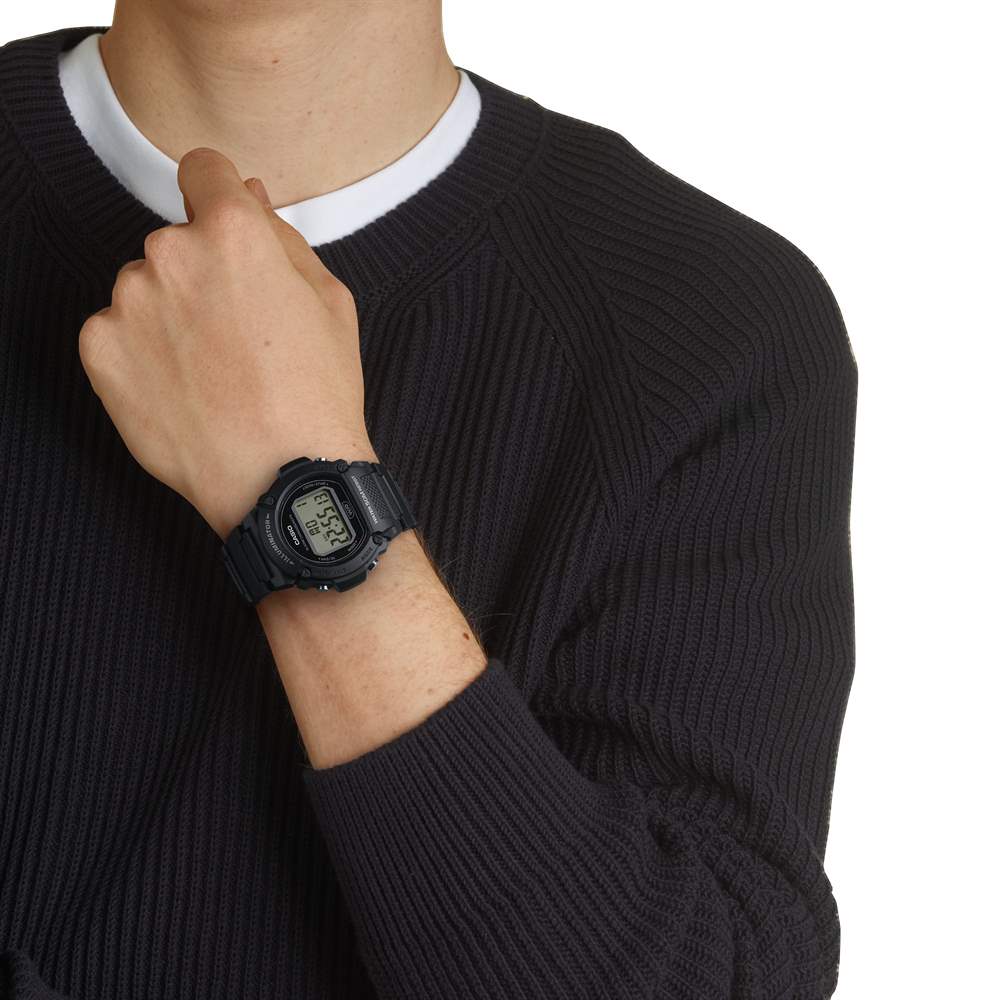 Orologio Casio Collection W-219H-1A2VEF nero uomo-2b Gioielli