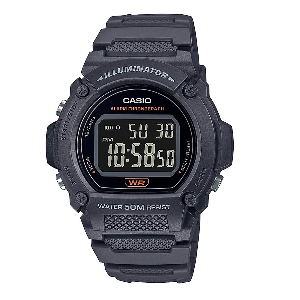 Orologio Casio Collection W-219H-8BVEF grigio uomo-2b Gioielli