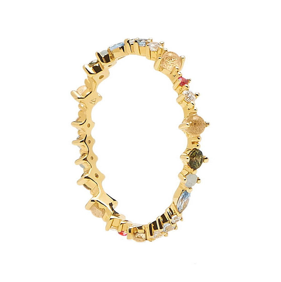 Anello PdPaola AN01-191-12 Papillon Atelier Collection misura 12 argento placcato oro-2b Gioielli