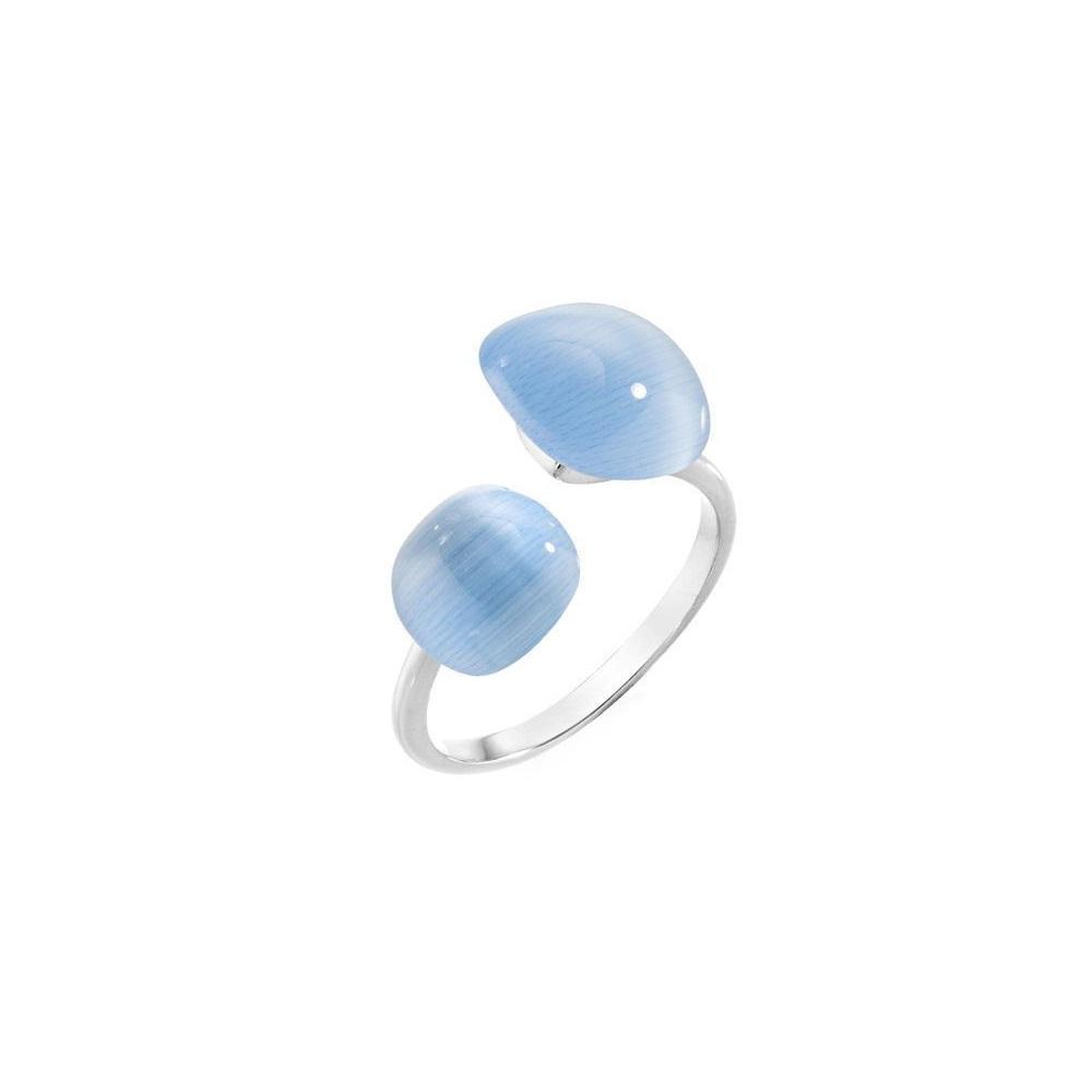 Anello Morellato Gemma SAKK16 donna blu argento-2b Gioielli