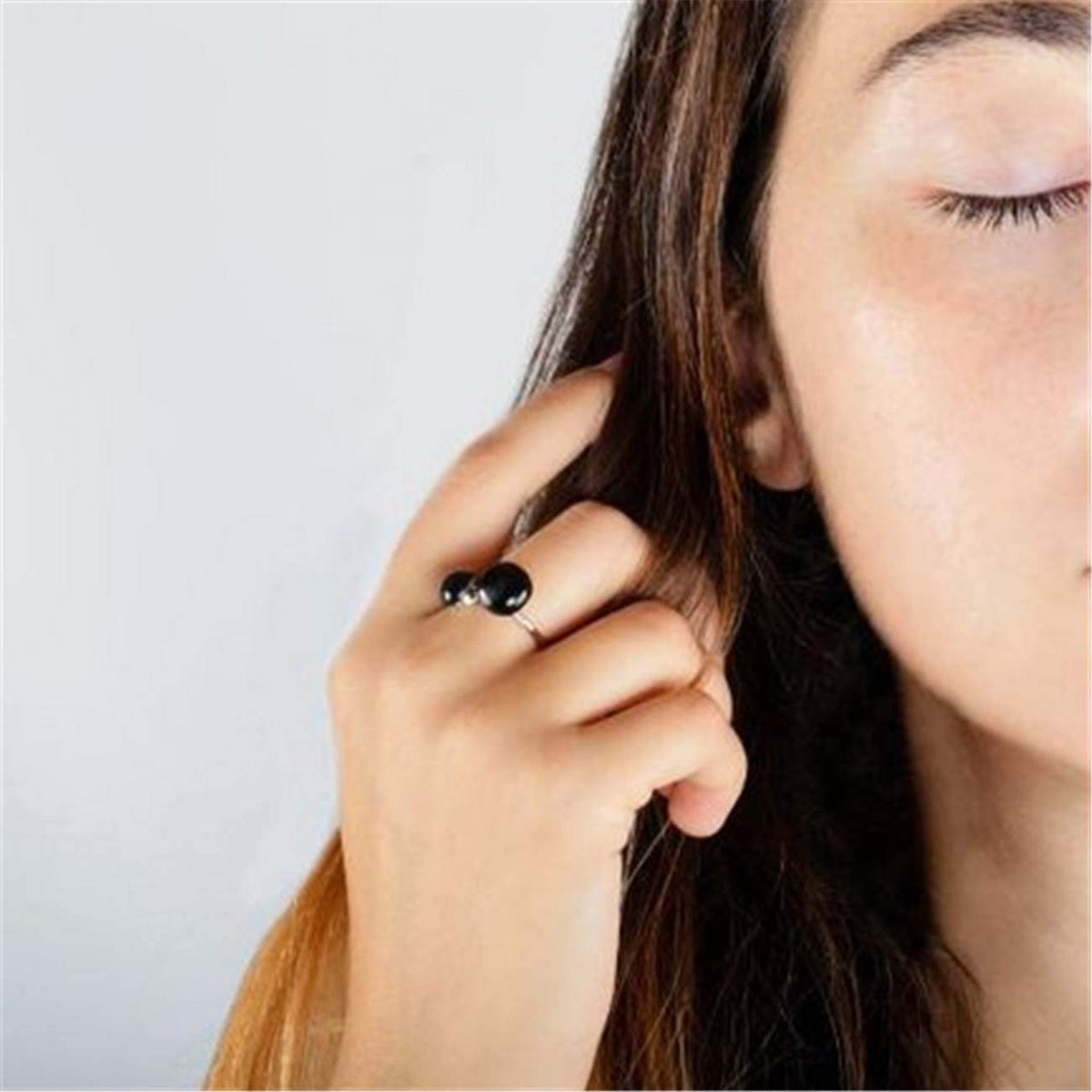 Anello Morellato Gemma SAKK33 14 donna nero argento-2b Gioielli