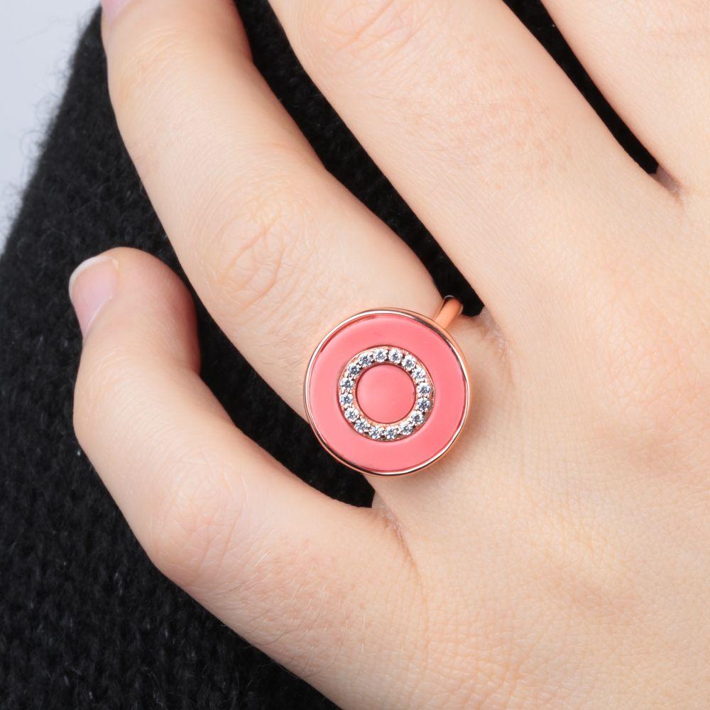 Anello Morellato Perfetta SALX18 16 donna corallo in argento-2b Gioielli