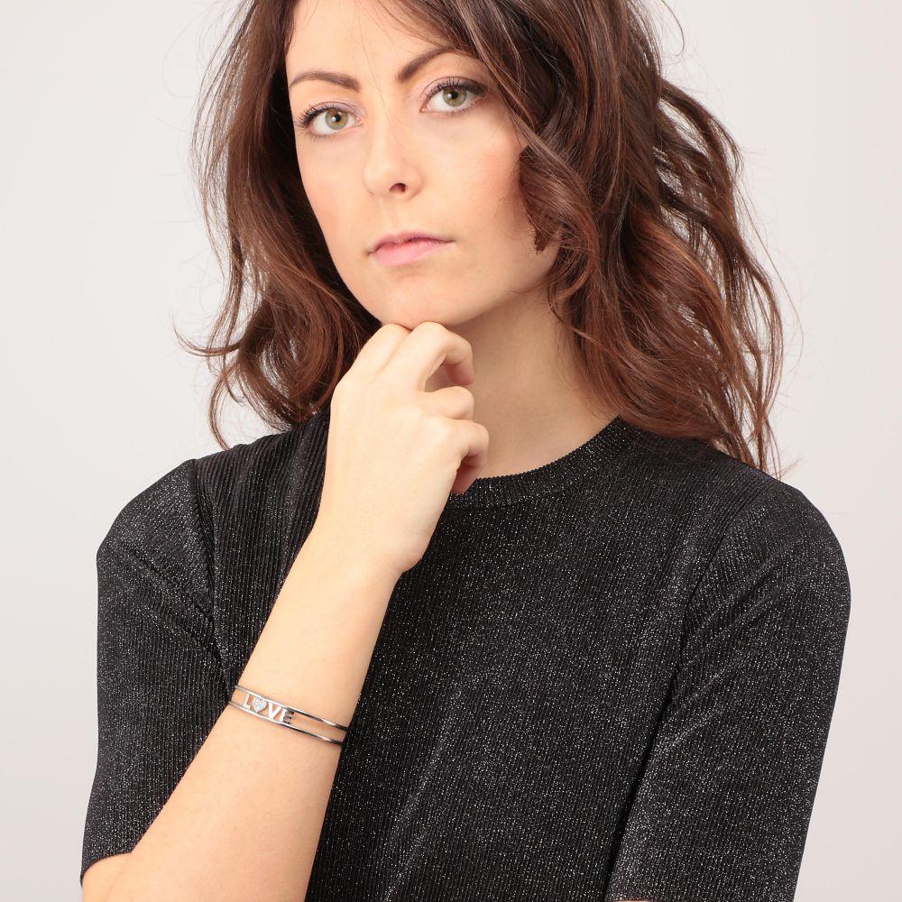 Bracciale Morellato Cerchi SAKM66 LOVE donna-2b Gioielli