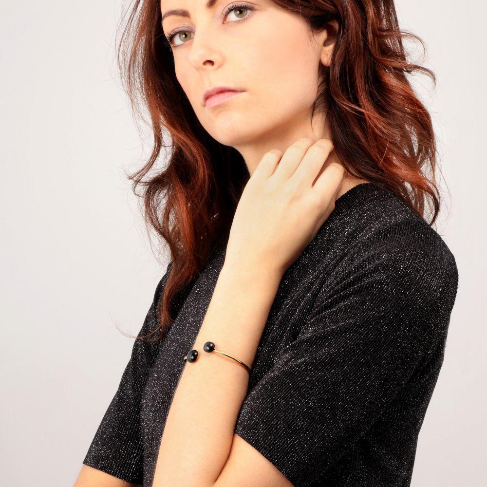 Bracciale Morellato Gemma SAKK102 donna nero in argento-2b Gioielli