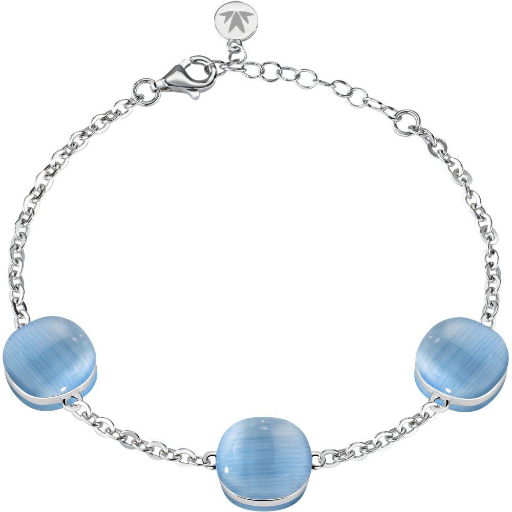 Bracciale Morellato Gemma SAKK66 donna azzurro argento-2b Gioielli