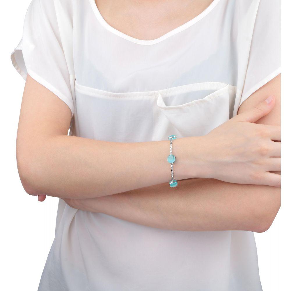 Bracciale Morellato Gemma SAKK83 donna color acquamarina argento-2b Gioielli