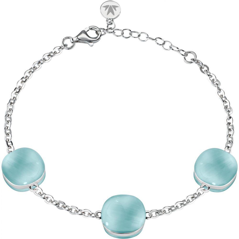 Bracciale Morellato Gemma SAKK83 donna color acquamarina argento-2b Gioielli