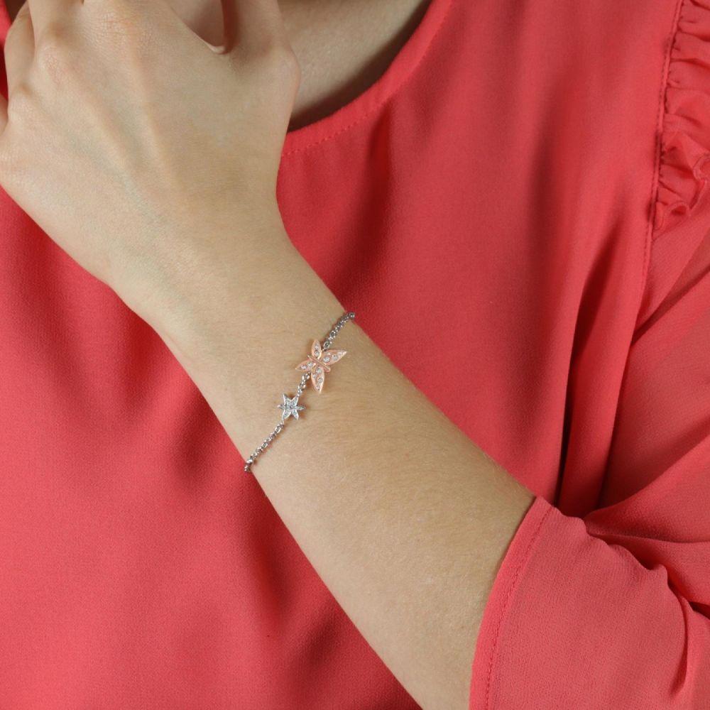 Bracciale Morellato Natura SAHL05 farfalla argento-2b Gioielli