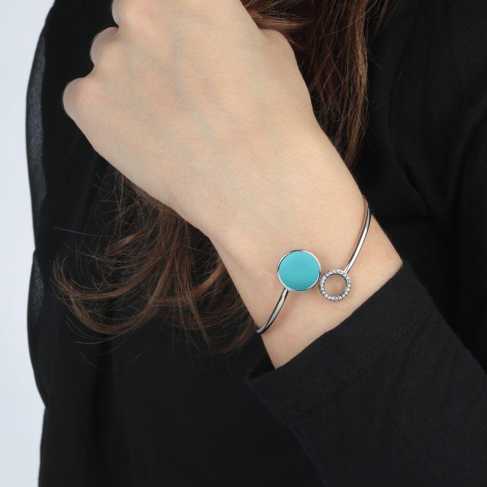 Bracciale Morellato Perfetta SALX12 donna turchese in argento-2b Gioielli