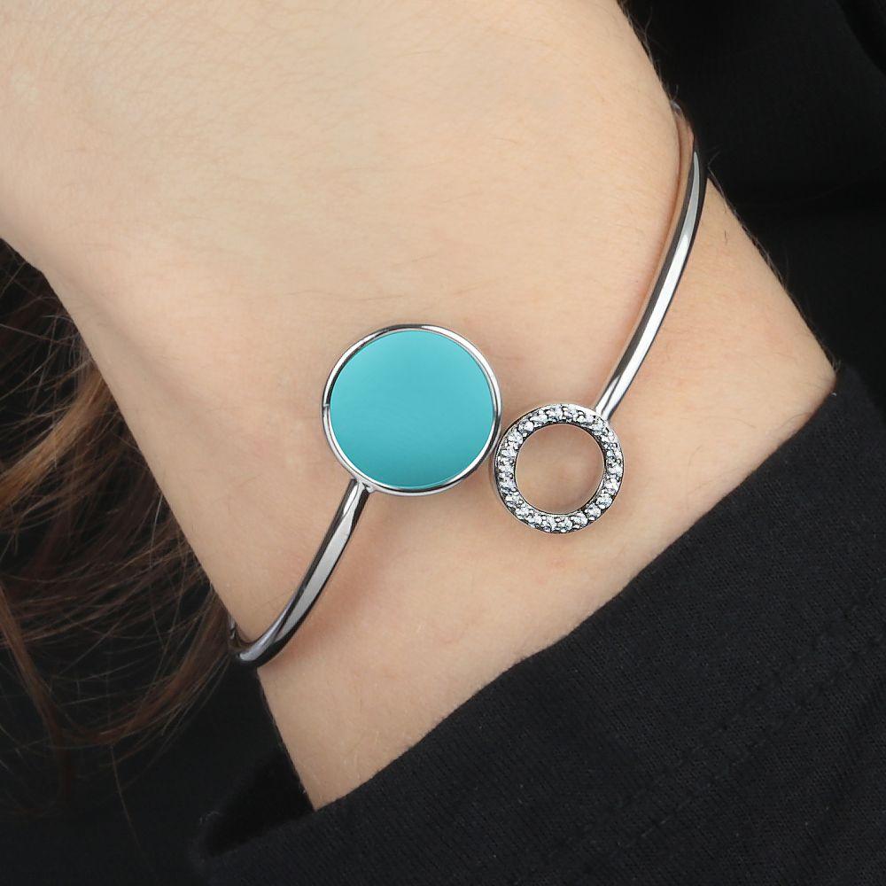 Bracciale Morellato Perfetta SALX12 donna turchese in argento-2b Gioielli