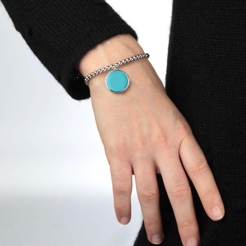 Bracciale Morellato Perfetta SALX14 turchese argento-2b Gioielli