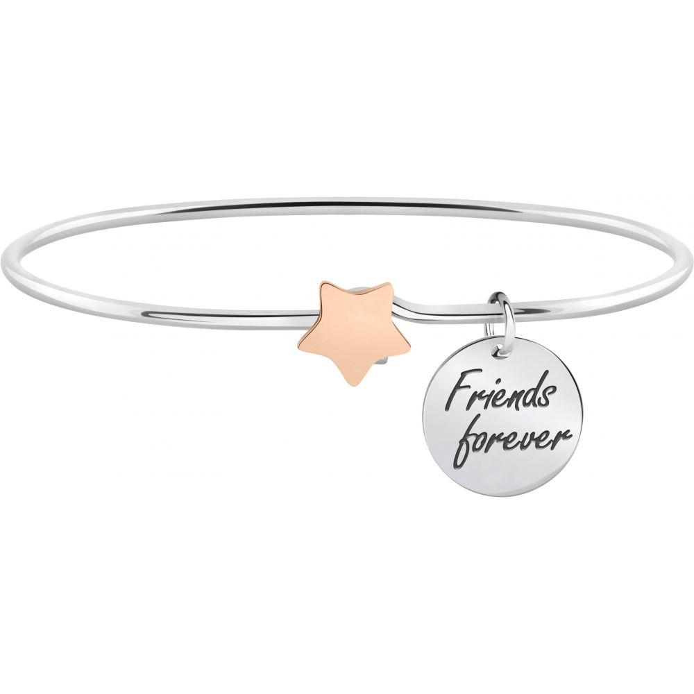 Bracciale Morellato Talismani SAQE16 donna rigido stella rose gold Friends forever-2b Gioielli