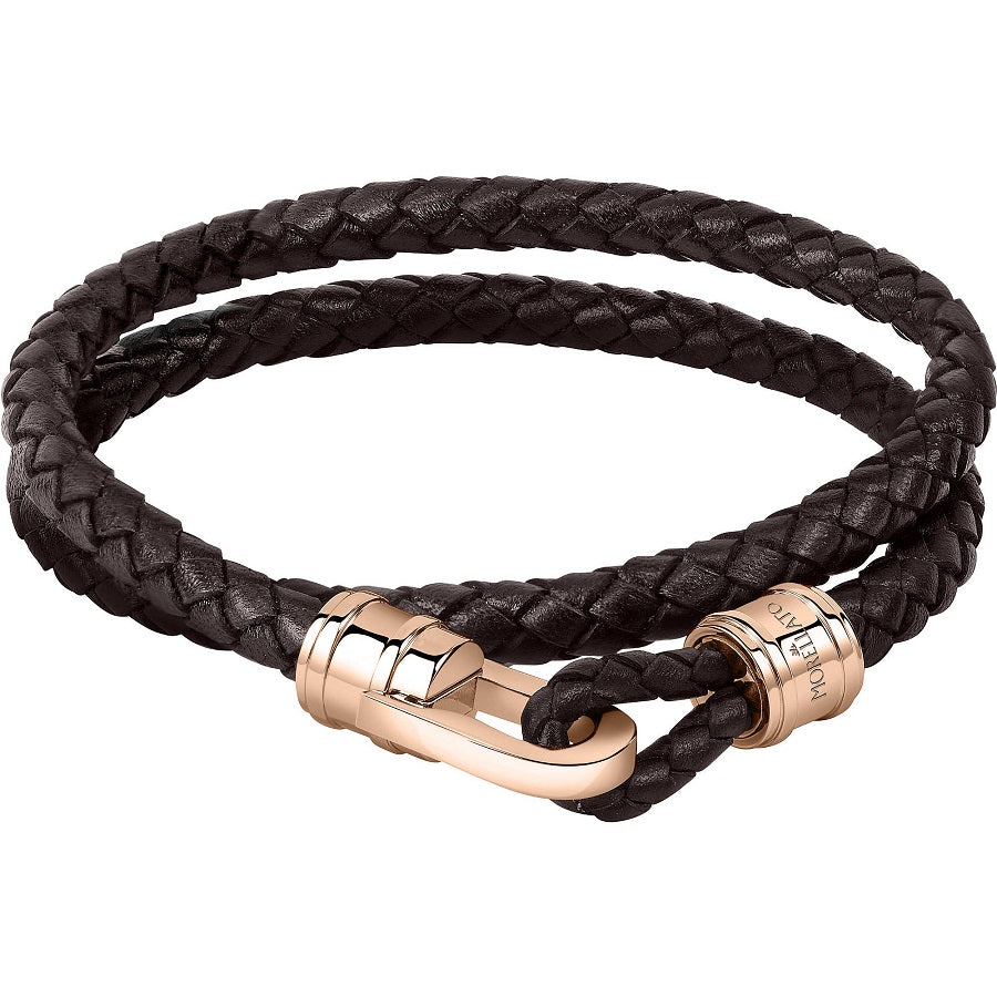 Bracciale Morellato Moody SQH35 uomo doppio giro-2b Gioielli