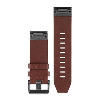 Cinturino Garmin Fenix 5X Fenix 5X Plus originale 26mm in pelle marrone-2b Gioielli