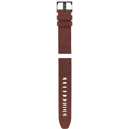 Cinturino Garmin Fenix 5X Fenix 5X Plus originale 26mm in pelle marrone-2b Gioielli