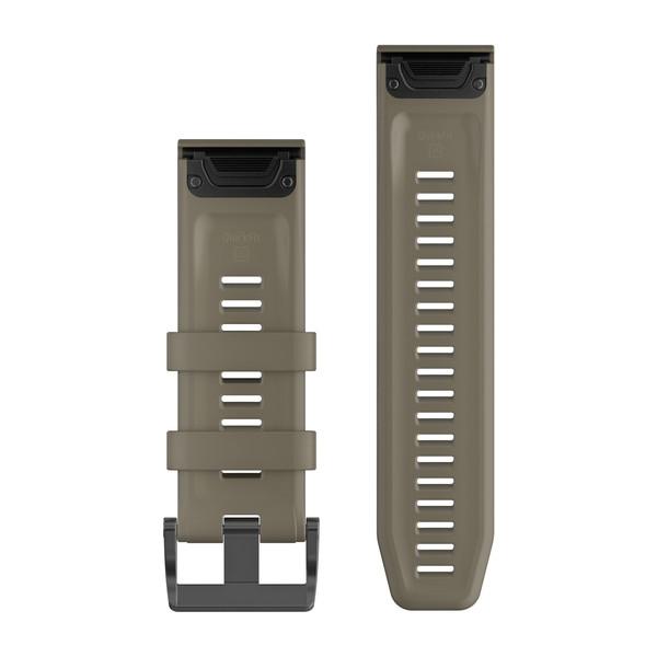 Cinturino Garmin Fenix 5X Fenix 5X Plus originale 26mm in silicone marrone-2b Gioielli