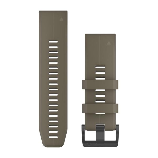 Cinturino Garmin Fenix 5X Fenix 5X Plus originale 26mm in silicone marrone-2b Gioielli