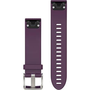 Cinturino Garmin originale per Fenix 5S in silicone viola 20mm-2b Gioielli