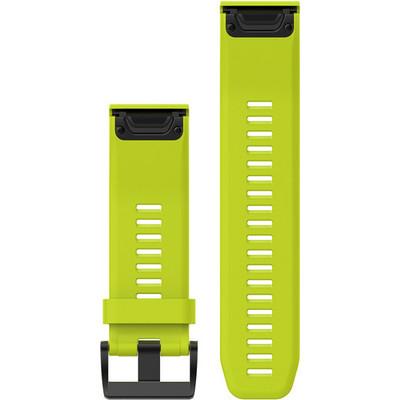 Cinturino Garmin originale per Fenix 5X in silicone giallo 26mm-2b Gioielli