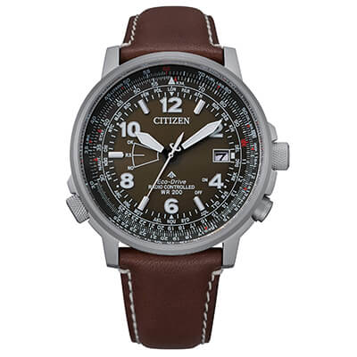Orologio Citizen Radiocontrollato CB0240-29X Pilot Acciaio-2b Gioielli