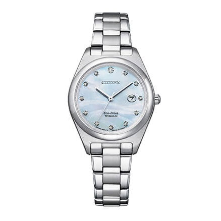 Orologio Citizen Lady Super Titanio EW2600-83D con diamanti-2b Gioielli